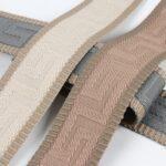 Customized 2inch 100% Polyester Jacquard Webbing Belt Wholesale Jacquard Shoulder Bag Strap