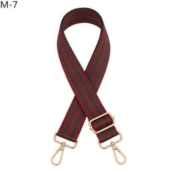 Striped Pattern Strap Replaceable Handbag Strap Crossbody Bag accessories Adjustable Bag Strap