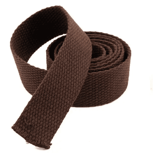 High quality 1 inch cotton webbing tape custom 2.5cm ribbon tape for garment accessories